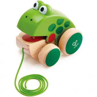 Jucarie de tras Hape - Broscuta