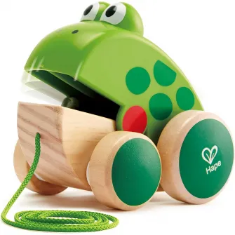 Jucarie de tras Hape - Broscuta