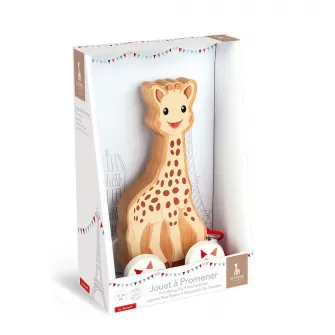 Jucarie de tras Janod - Sophie la Girafe