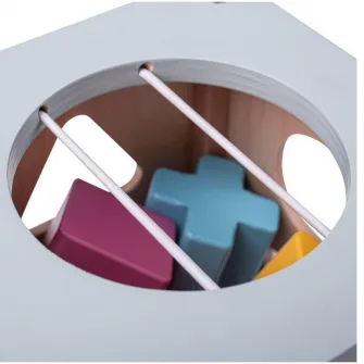 Jucarie sortare Bigjig Toys, Cubul magic