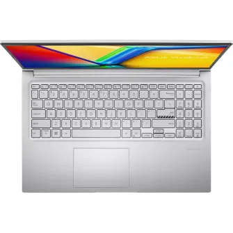 Laptop ASUS Vivobook 15 M1502NAQ cu procesor AMD Ryzen™ 5 150 pana la 4.55 GHz, 15.6'', Full HD, IPS, 16GB RAM, 512GB SSD, AMD Radeon™ Graphics, Cool Silver