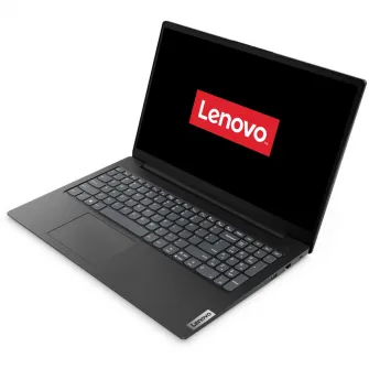 Laptop Lenovo V15 G4 AMN cu procesor AMD Ryzen™ 5 7520U pana la 4.3GHz, 15.6'' Full HD, 16GB LPDDR5 RAM, 512GB SSD, AMD Radeon™ 610M Graphics, Windows® 11 Pro, Business Black