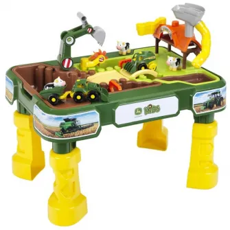 Masuta pentru apa si nisip Klein 2 in 1 - Ferma John Deere