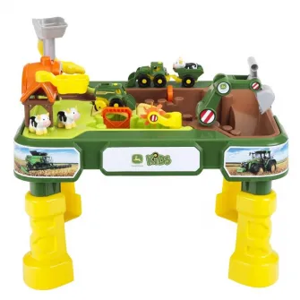 Masuta pentru apa si nisip Klein 2 in 1 - Ferma John Deere
