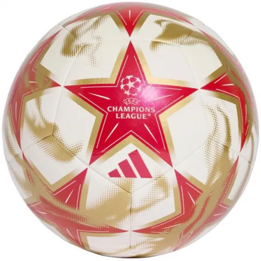 Minge de fotbal, adidas, Marimea 5, Alb / Multicolor / Argintiu Metalizat, UEFA Champions League 26/27 Club