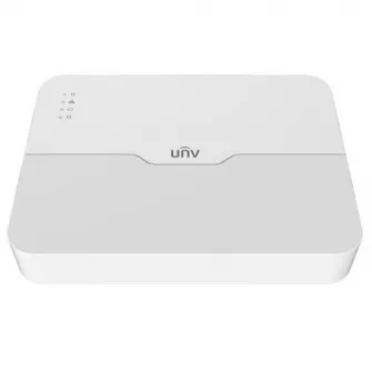 NVR Uniview cu 8 canale, rezolutie 4K, upgrade in cloud, interfata SATA, suporta pana la 10TB