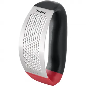Presa pentru usturoi Tefal Ingenio+, inox, compatibilitate cu masina de spalat vase, negru & rosu