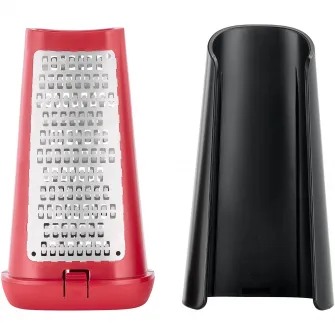 Razatoare Tefal Ingenio+, inox, 2 fete de razuire, compatibilitate cu masina de spalat vase, rosu & negru