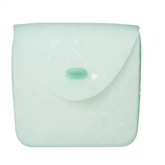 Recipient pentru pranz din silicon pentru copii, verde, BBOX