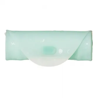 Recipient pentru pranz din silicon pentru copii, verde, BBOX