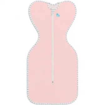 Sac de dormit pentru infasat bebelusi Love to Dream Swaddle Up, Roz, S, 3.5-6kg, 1 TOG