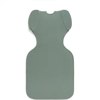 Sac de dormit pentru tranzitie Love to Dream Swaddle Up, Olive, M, 6-8.5kg, 1 TOG