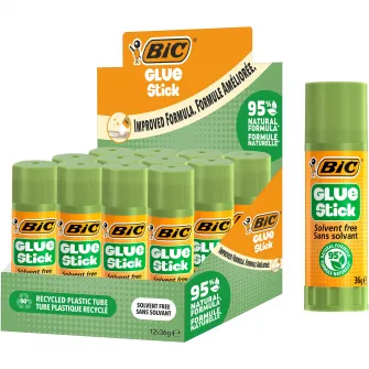 Set 12 bucati Lipici solid BIC ECO 36gr