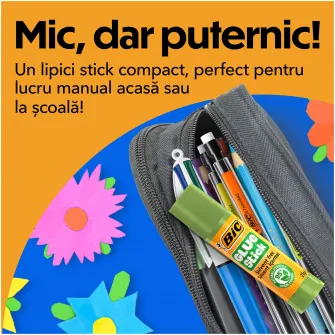 Set 2 bucati Lipici solid BIC ECO 21gr