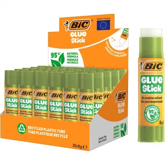 Set 30 bucati Lipici solid BIC ECO 8gr