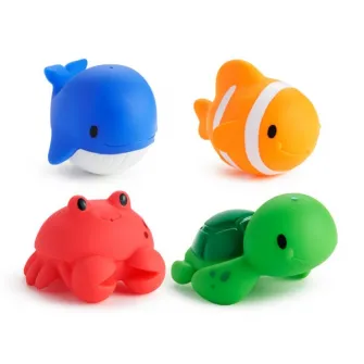 Set De 4 Jucarii De Baie Pentru Copii, Munchkin, Ocean, 10L+