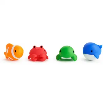Set De 4 Jucarii De Baie Pentru Copii, Munchkin, Ocean, 10L+