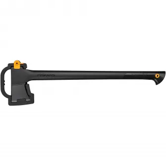 Set Fiskars Topor de padurar Fiskars Solid A18 + Ferastrau cu lama fixa Fiskars