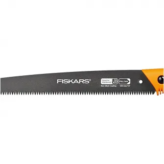 Set Fiskars Topor de padurar Fiskars Solid A18 + Ferastrau cu lama fixa Fiskars