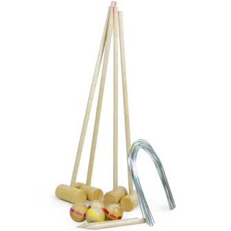 Set de joaca Vilac, Croquet, 4 jucatori