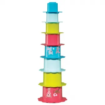 Set de joaca Vulli - Flori stivuibile