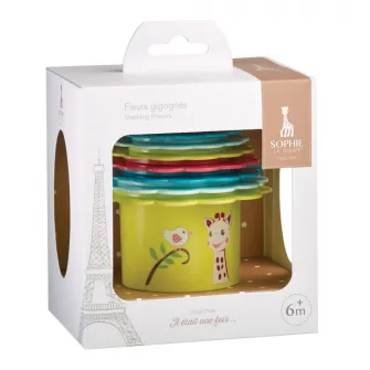 Set de joaca Vulli - Flori stivuibile