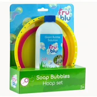 Set suflante cu bule Fru Blu Loop, cu 0,4 l lichid