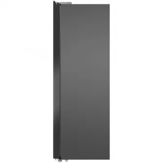 Side by Side TCL RP505SSE2, 505 l, Total No Frost, Compresor Inverter, Touch Control Digital Display, AAT Technology, Iluminat LED, Sertar Crisper x 2, Swing Flow, Power cool & freeze, Clasa E, H 177 cm, Gri Quartz