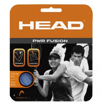 Snur tenis, HEAD, Natural, 1.30mm/12m, PWR Fusion Multifilament Power-oriented confort ridicat 12m