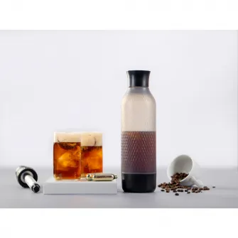 Sticla carbonatare iSi Twist'n Sparkle Virtuoso, 950 ml, Onyx
