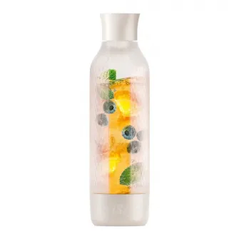 Sticla carbonatare iSi Twist'n Sparkle Virtuoso, 950 ml, Ivory