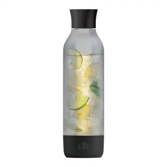 Sticla carbonatare iSi Twist'n Sparkle Virtuoso, 950 ml, Onyx