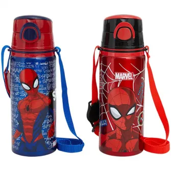 Sticla de apa pentru baieti cu imprimeu Spider-Man, 500 ml