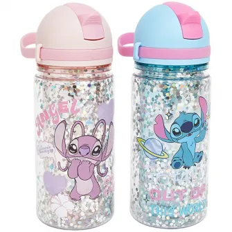 Sticla de apa pentru copii cu imprimeu Lilo si Stitch, 500 ml