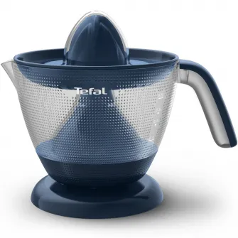 Storcator de citrice Tefal Morning ZP2M04E0, 800 ml, 1 viteza, 2 filtre, capac de protectie, plastic, albastru