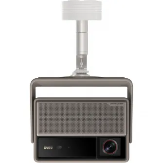 Suport de tavan Videoproiector XGIMI, Compatibilitate seriile Horizon, Elfin, Halo, MoGo, Greutatea suportata 6 kg, Gri
