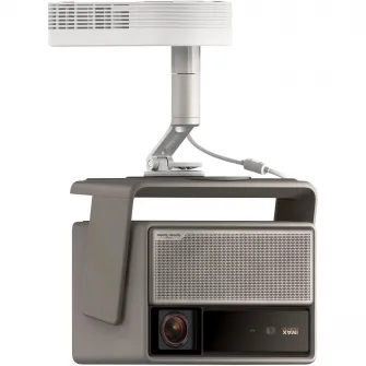Suport de tavan Videoproiector XGIMI, Compatibilitate seriile Horizon, Elfin, Halo, MoGo, Greutatea suportata 6 kg, Gri