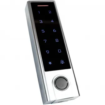 Tastatura control acces PNI DK350 cu Wi-Fi, card acces, amprenta, PIN, touch, IP66, aplicatie Tuya