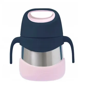 Termos pentru mancare, +6 luni, 335 ml, Mov/Indigo/ Gri, BBOX
