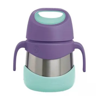 Termos pentru mancare, +6 luni, 335 ml, Mov/Verde/ Gri, BBOX