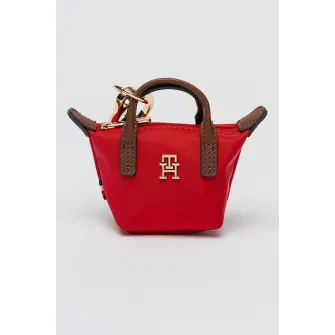 Tommy Hilfiger, Breloc in forma de geanta, Rosu