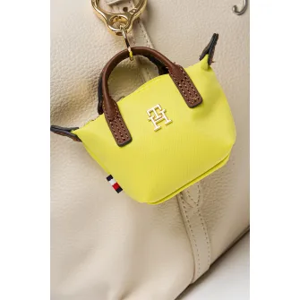 Tommy Hilfiger, Breloc in forma de geanta, Verde lime