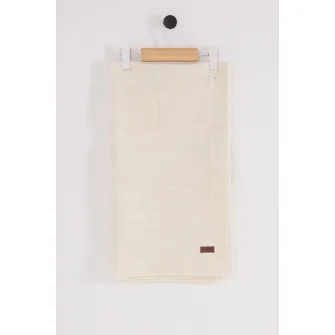 U.S. Polo Assn., Paturica cu model uni, Alb fildes