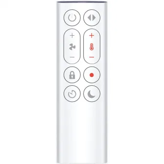 Ventilator cu incalzire si racire Dyson Hot+Cool™ AM15, Control inteligent prin aplicatia MyDyson, Tehnologie Air Multiplier™, flux aer 200 l/s, 10 trepte de viteza, Alb