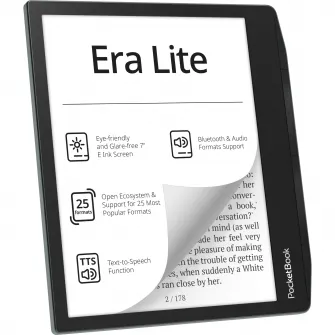 eBook Reader PocketBook Era Lite PB710, ecran tactil 7.0'' E Ink Carta™ 1300, 300ppi, 16GB, iluminare frontala, WiFi&Bluetooth, USB-C, verde