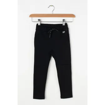 GAP, Pantaloni sport cu snur in talie, Negru, 70 CM