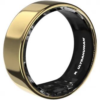 Inel inteligent monitorizare sanatate Ultrahuman Ring Air, Marimea 09, Air Gold