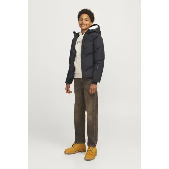 Jack & Jones, Geaca cu gluga, Negru, 128 CM