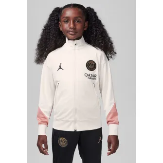 Nike, Trening cu logo PSG, pentru fotbal, Alb, Negru, Roz, 122-128 CM