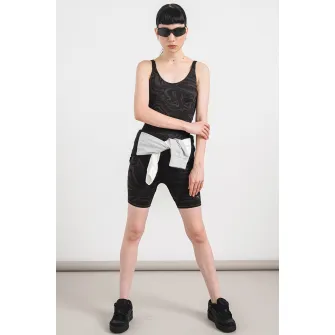 Puma, Salopeta pentru antrenament Formknit, Negru, Gri inchis, M